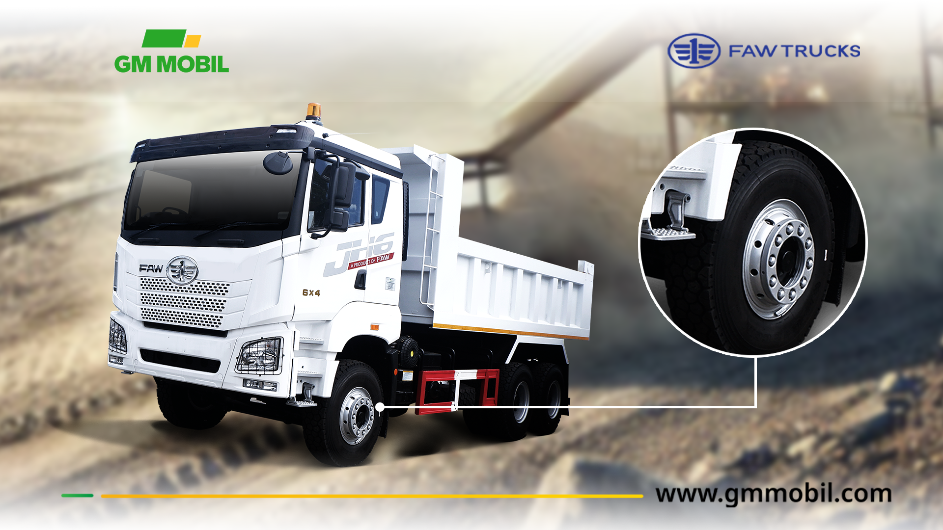 Memilih Ban yang Tepat untuk Dump Truck Tambang