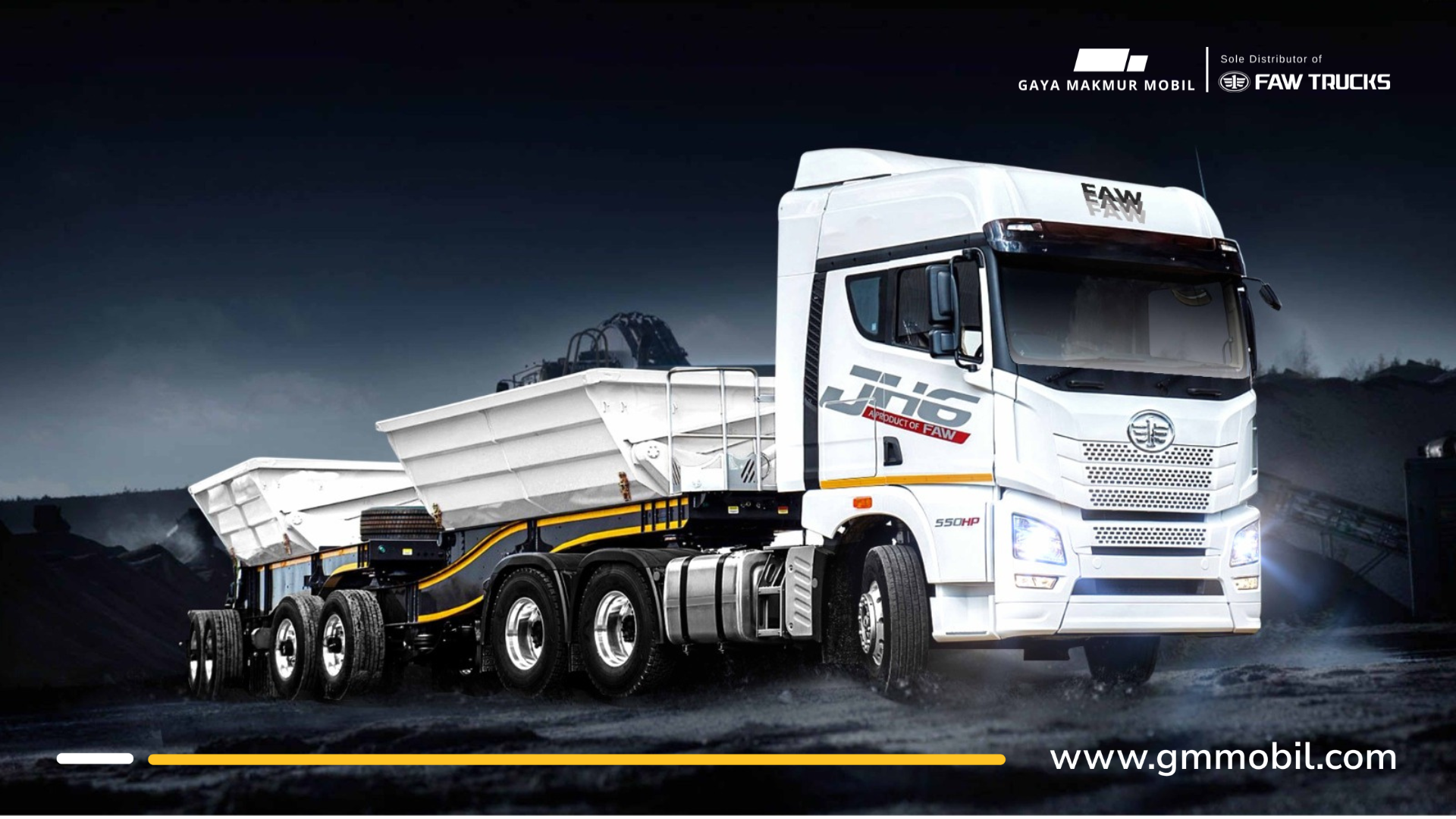 Pentingnya memahami GCW pada Tractor Head di FAW Trucks