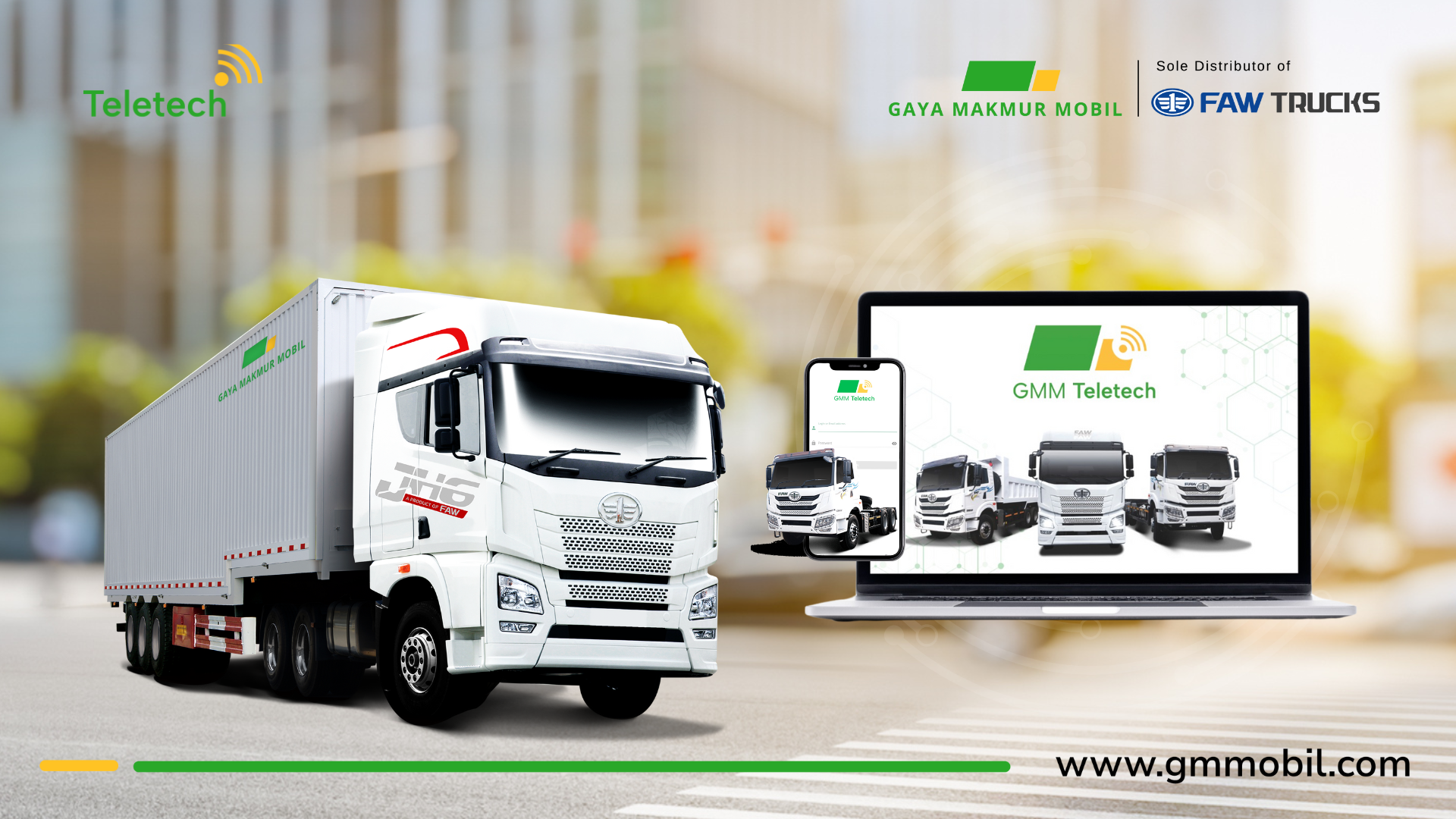 Tingkatkan Efisiensi Truk Besar Anda dengan GMM Teletech