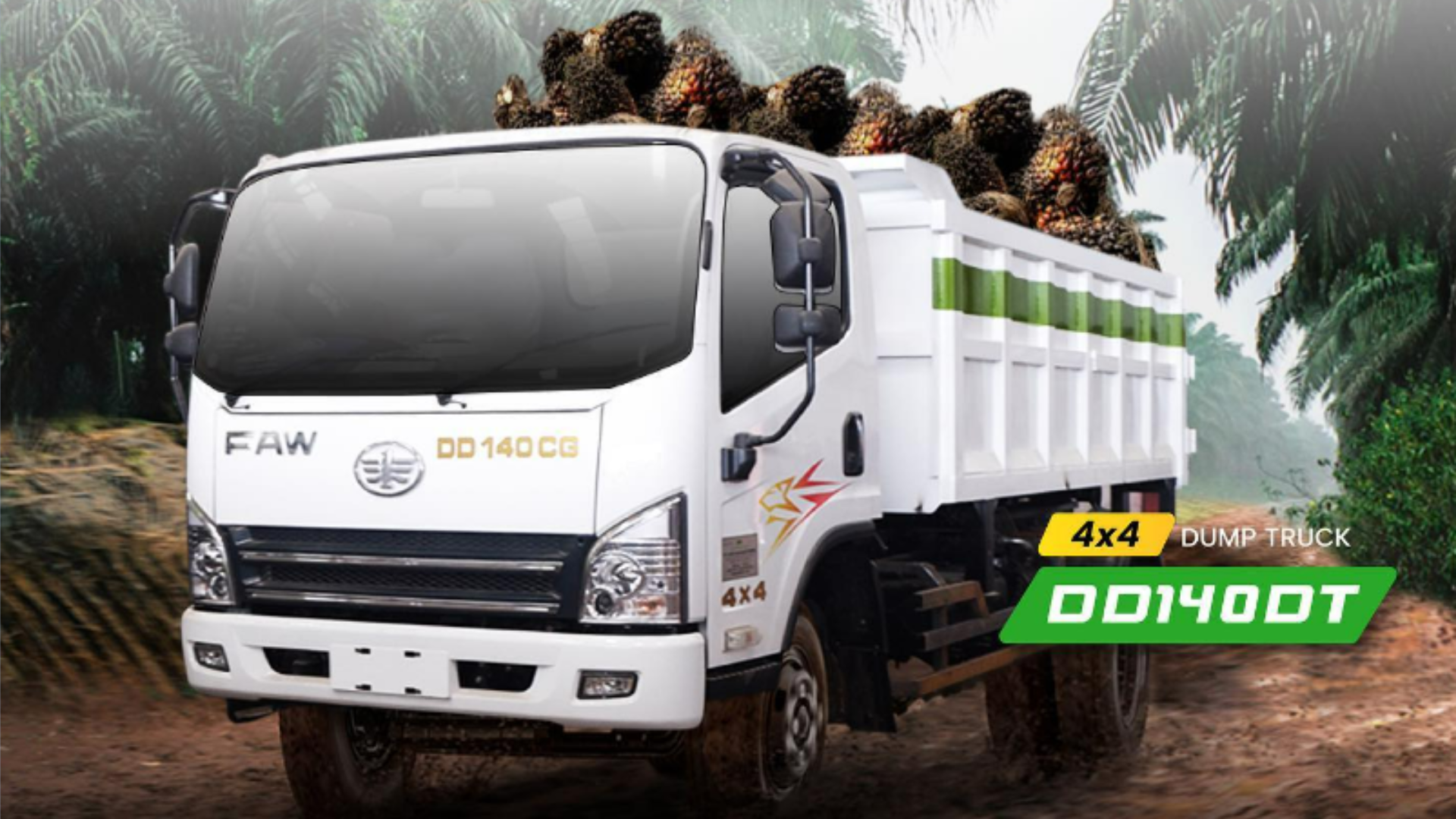 Mobil Truk DD140CG Solusi Industri Perkebunan dan Tambang