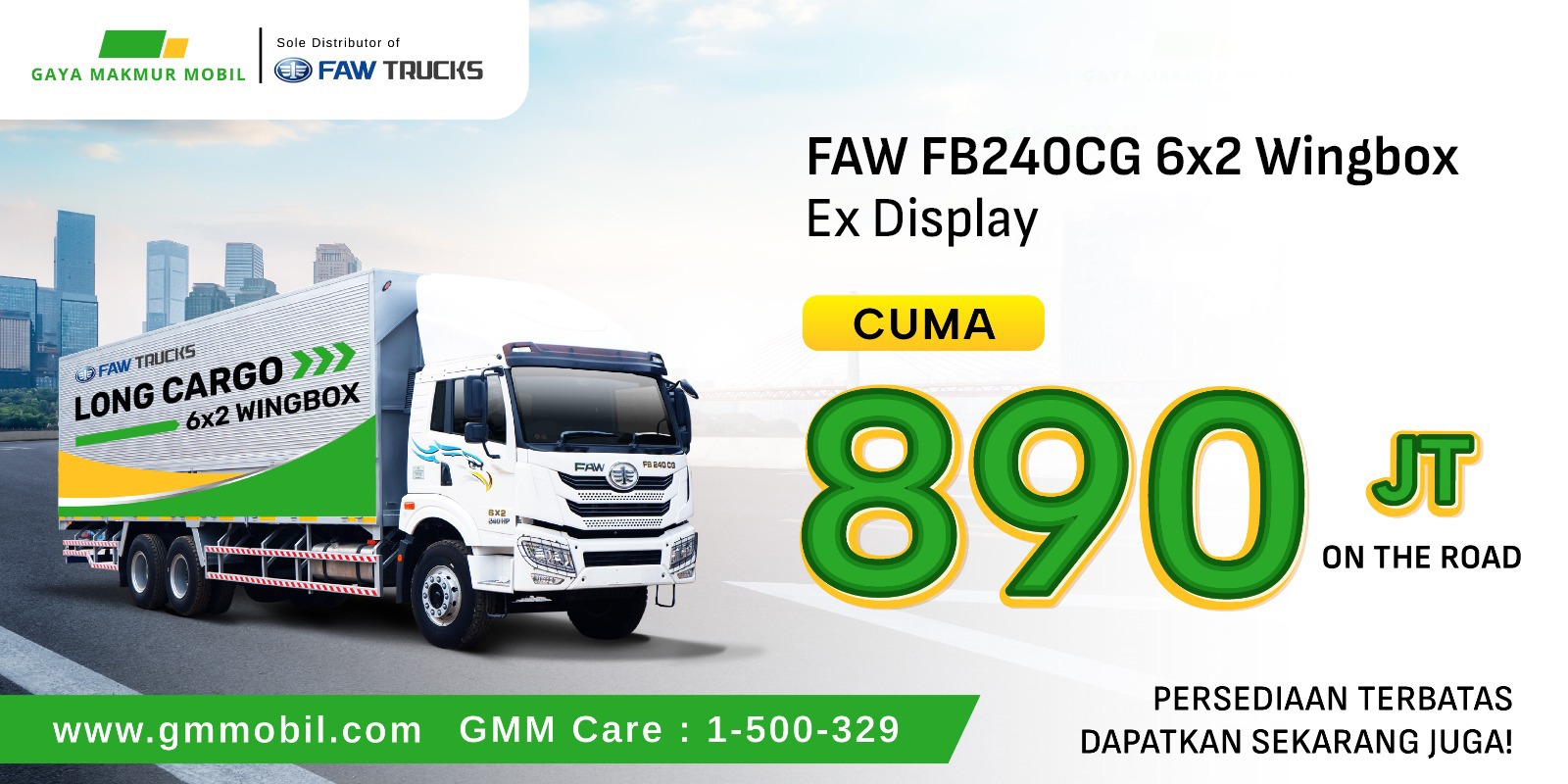 Beberapa Unit Truk FAW Euro 5 yang cocok dengan bisnis logistik #SobatGaya semua.